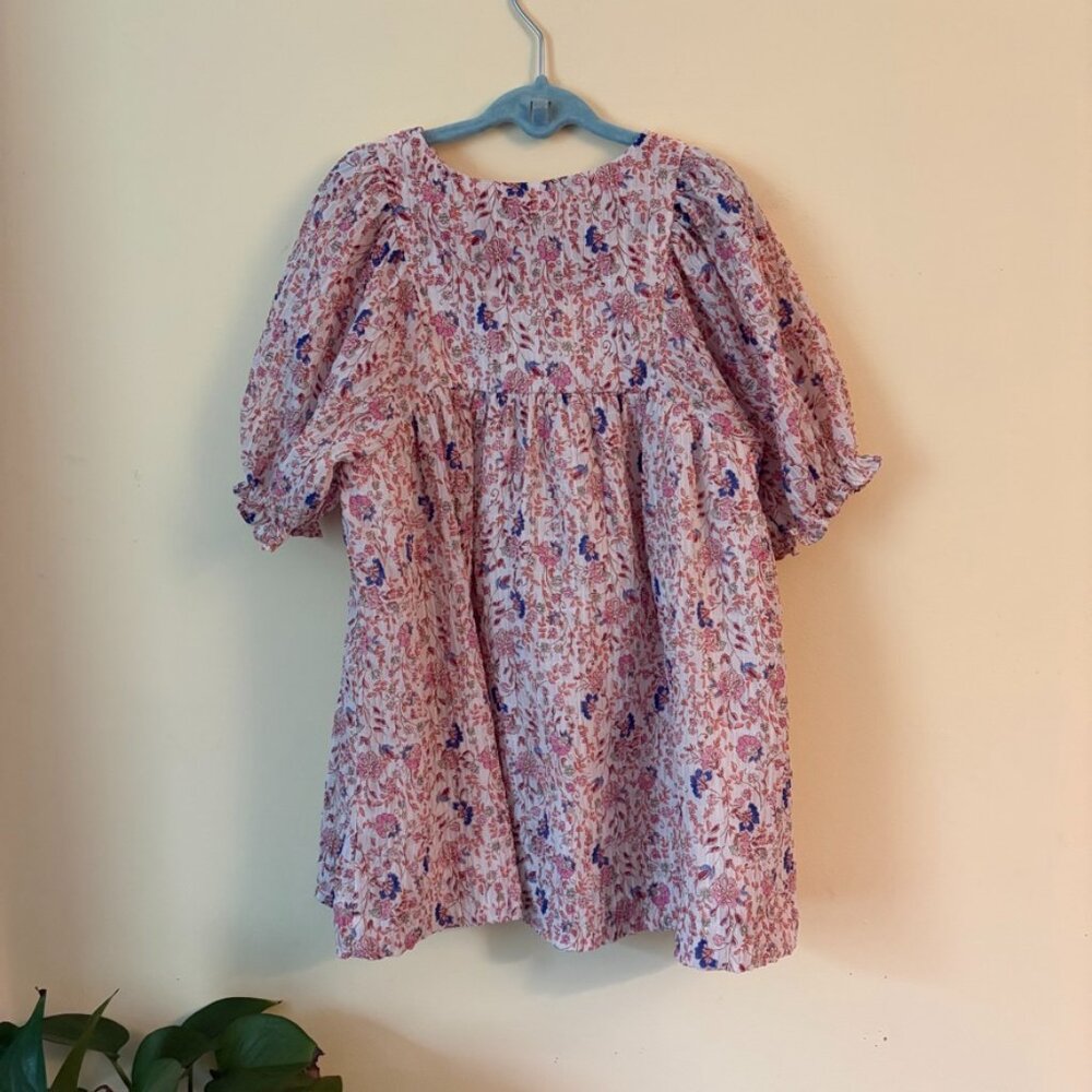 Floral Smocked Spring Dress - Zara - Size 3/4